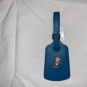 Coach x Gary Baseman Buster Luggage Tag NWT RARE